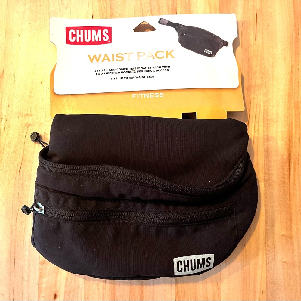 Chum Black Fitness Crossbody Bag, OS